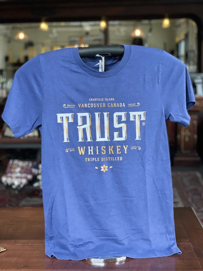 TRUST Tri-Blend Tee in Blue - Image 1